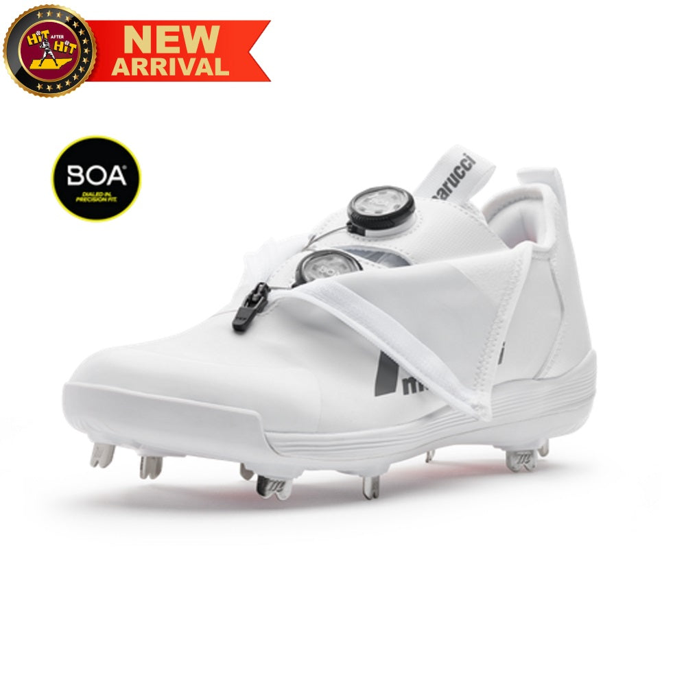 Marucci MXB White Metal Spikes BOA: MFWELS