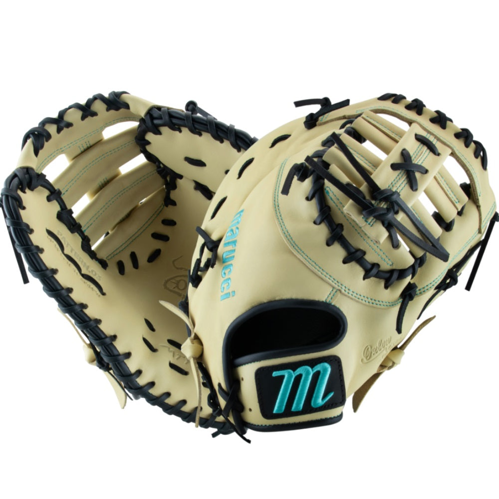 Marucci Oxbow Series 12.75" Baseball First Base Mitt: MFG3OX38S1-CM/BK