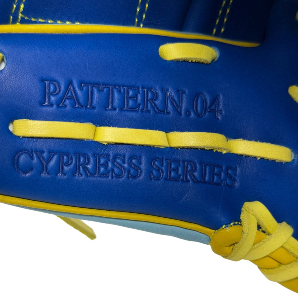 Marucci Custom Cypress M Type 11.75" Baseball Glove: Royal/Columbia Blue/Gold