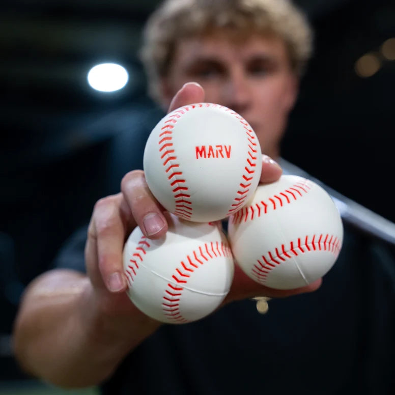 MARV FOAM SUNKEN SEAM® PITCHING MACHINE BASEBALLS