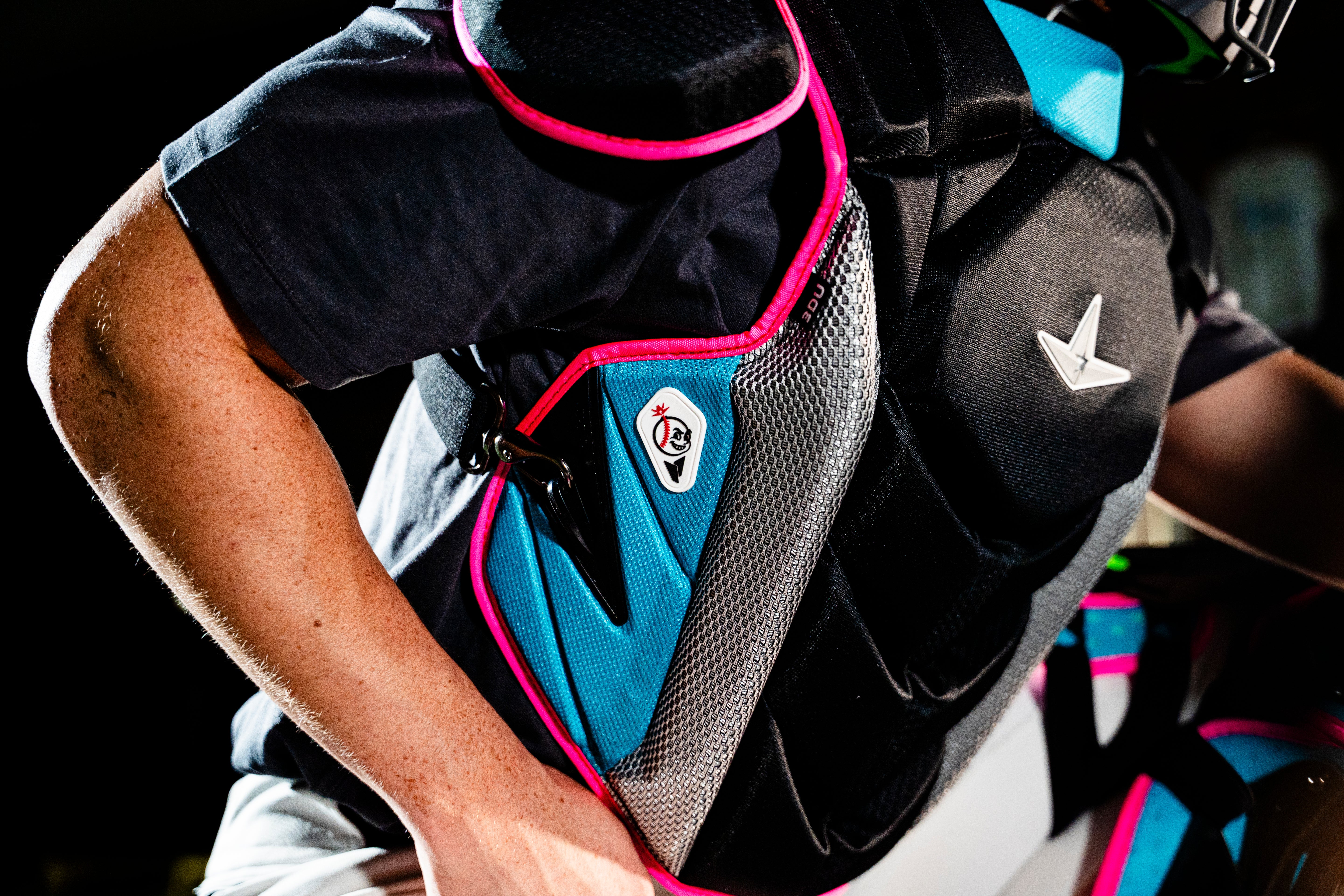 All Star MVP-PRO Short Fuse Series™ 1 Adult Catching Kits: CKCC-5-SF-BK_TE_HP Large