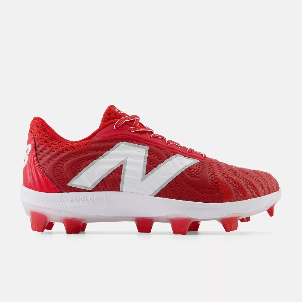 New Balance Red PL4040R7 Molded Cleats