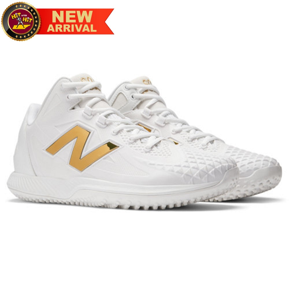 New Balance FuelCell White/Gold Ohtani 1 Trainer: TSHOWT1