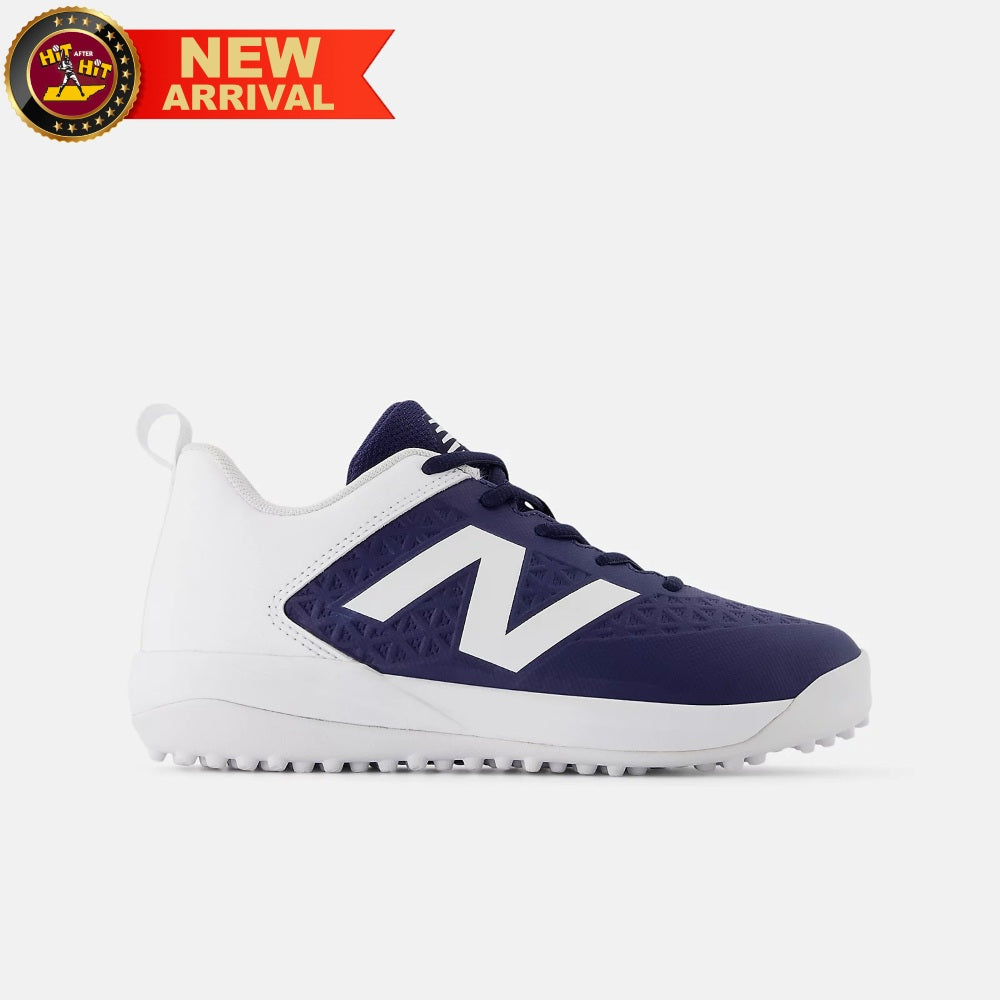New Balance Navy 4040 v8 Youth Turf-Trainer: TY4040N8