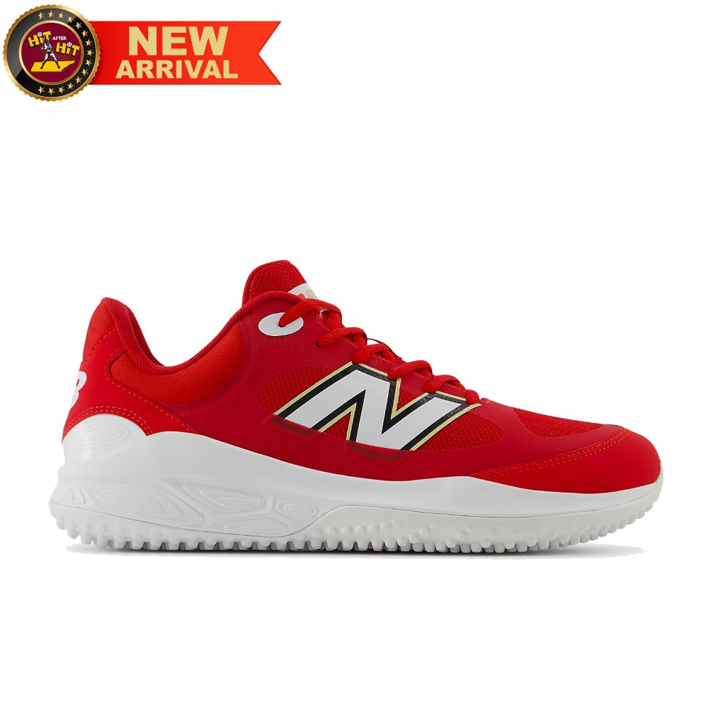 New Balance Red Fresh Foam 3000v7 Turf-Trainer: T3000TR7