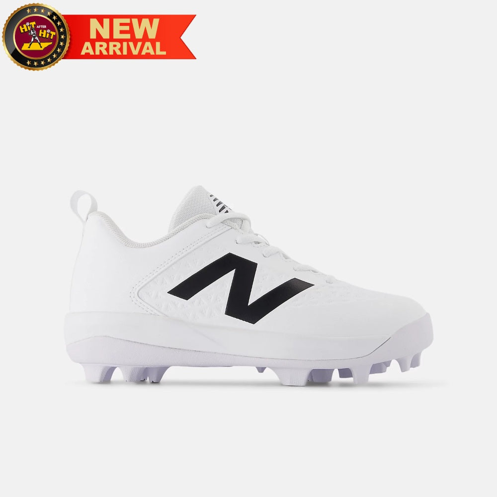 New Balance Youth White Fresh Foam 3000v7 Rubber Molded: J4040TW8
