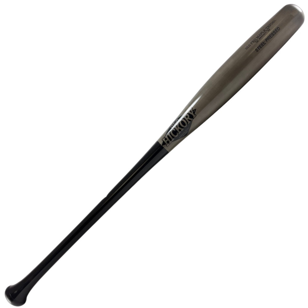Old Hickory Ebony and Black Torpedo Steel Pressed Wood Bat: TRPD01