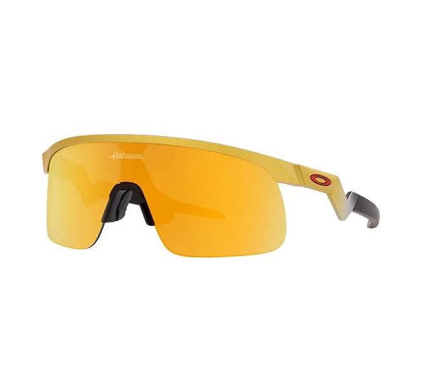 Oakley Resistor Youth Fit Sunglasses: PM Gold/Prizm 24K