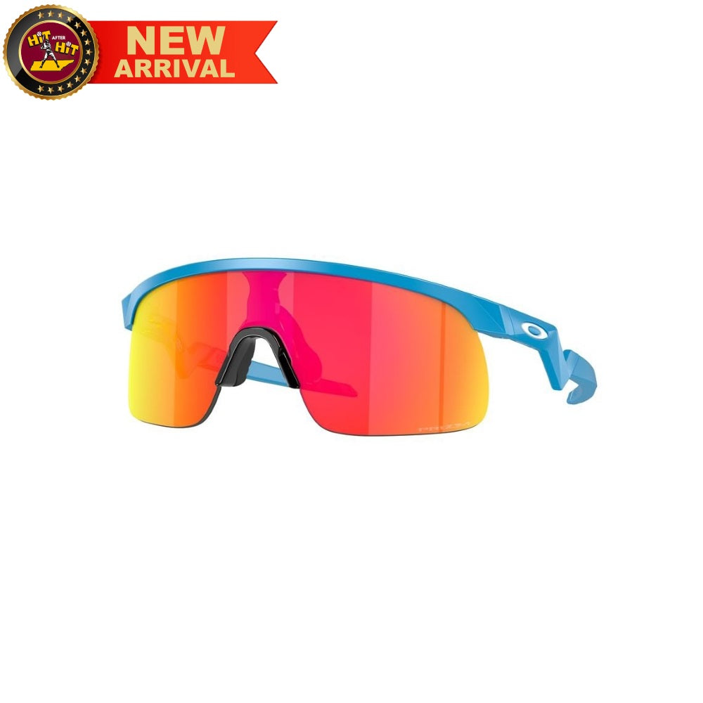 Oakley Resistor Youth Fit Sunglasses: Sky Blue/Prizm Ruby
