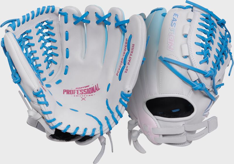 Easton Professional Collection Color Splash 2.0 12” Fastpitch Utility Glove: PCFP120-15WCBP