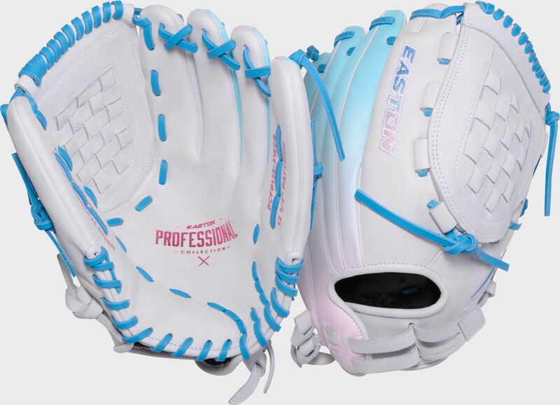 Easton Professional Collection Color Splash 2.0 12.5” Fastpitch Utility Glove: PCFP125-3WCBP