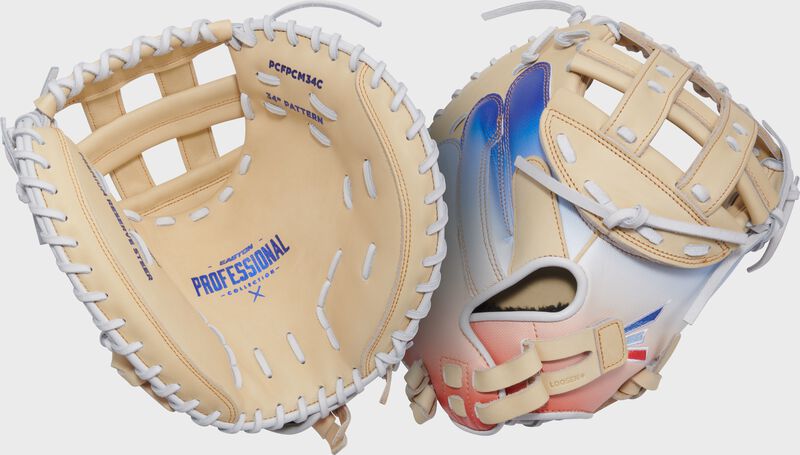 Easton Professional Collection Color Splash 2.0 34” Fastpitch Catcher’s Mitt: PCFPCM34C
