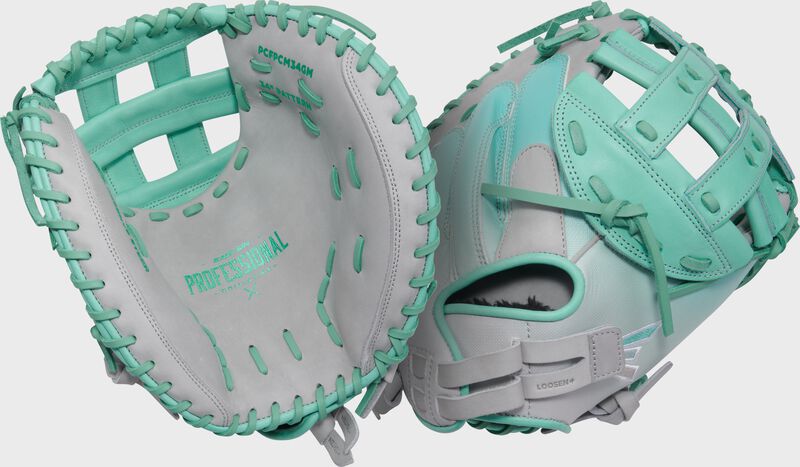 Easton Professional Collection Color Splash 2.0 34” Fastpitch Catcher’s Mitt: PCFPCM34GM