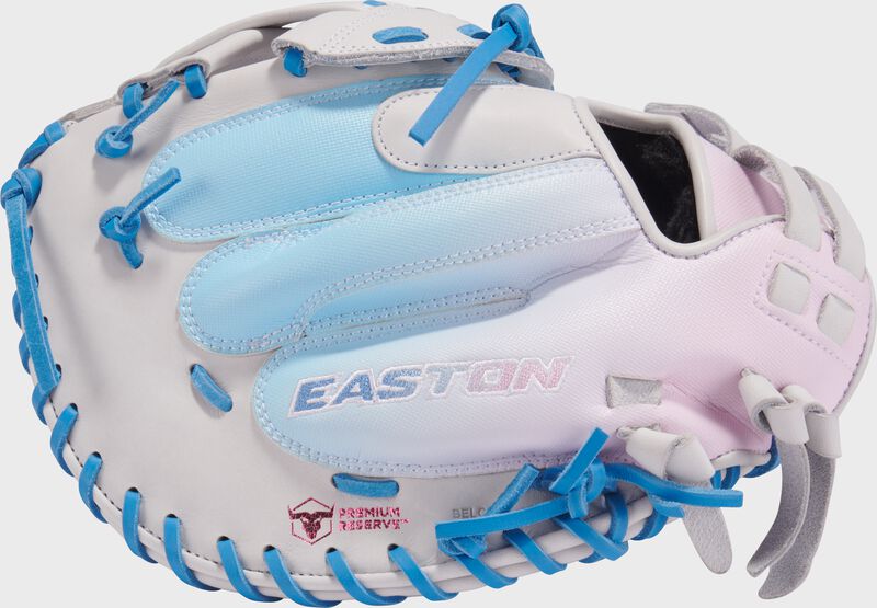 Easton Professional Collection Color Splash 2.0 34” Fastpitch Catcher’s Mitt: PCFPCM34WCBP