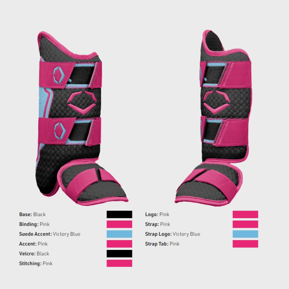 EVOSHIELD CUSTOM EXCLUSIVE PRO-SRZ™ 2.0 BATTER'S LEG GUARD: MIAMI VICE