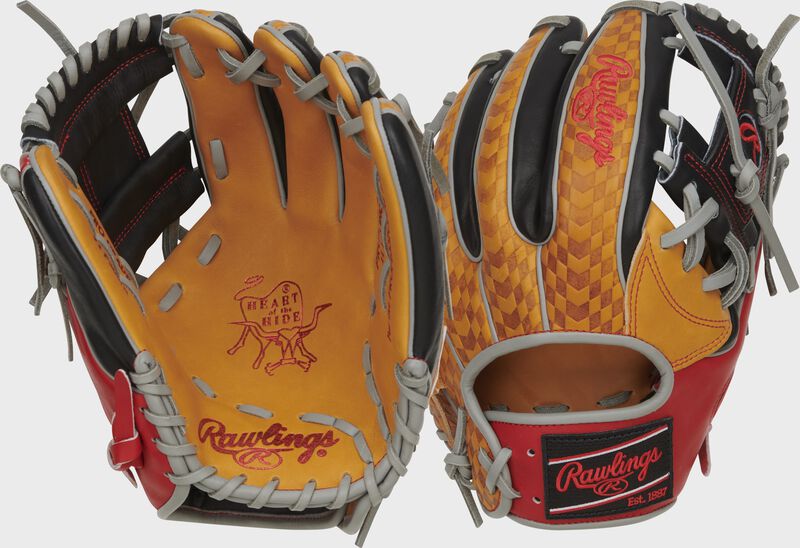 RAWLINGS COLORSYNC 8.0 HEART OF THE HIDE 11.50" INFIELD GLOVE: PRO934-2TS-RHT