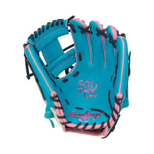 Rawlings Heart of the Hide Funburst 11.5" Infield Glove: PROR204-2TESS