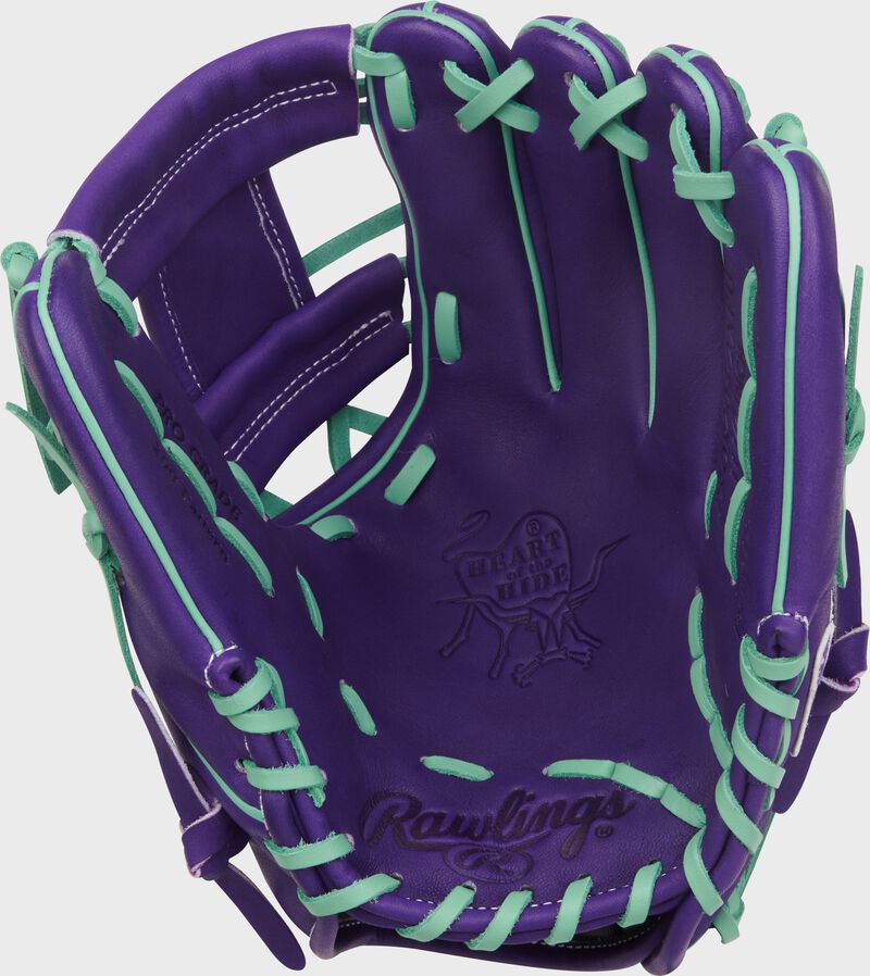 Rawlings Heart of the Hide 11.5" Purple Infield Glove: PROR204-2XPU