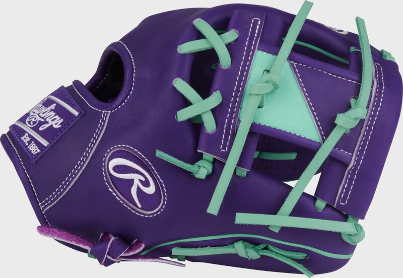 Rawlings Heart of the Hide 11.5" Purple Infield Glove: PROR204-2XPU