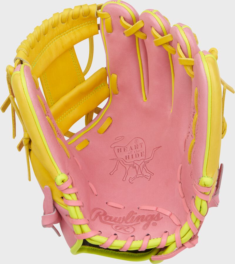 Rawlings Heart of the Hide Contour Fit 11.5" Pink Infield Glove: PROR204U-2P