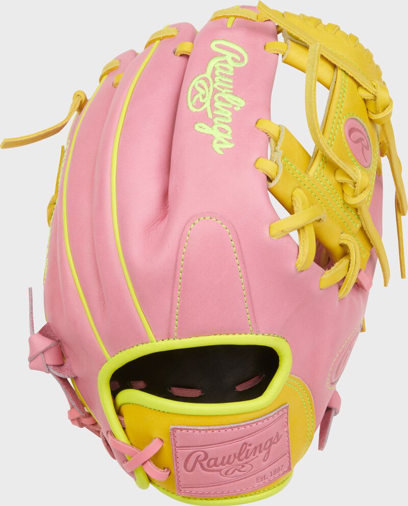 Rawlings Heart of the Hide Contour Fit 11.5" Pink Infield Glove: PROR204U-2P