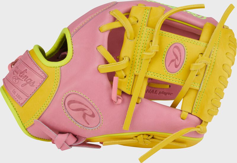 Rawlings Heart of the Hide Contour Fit 11.5" Pink Infield Glove: PROR204U-2P