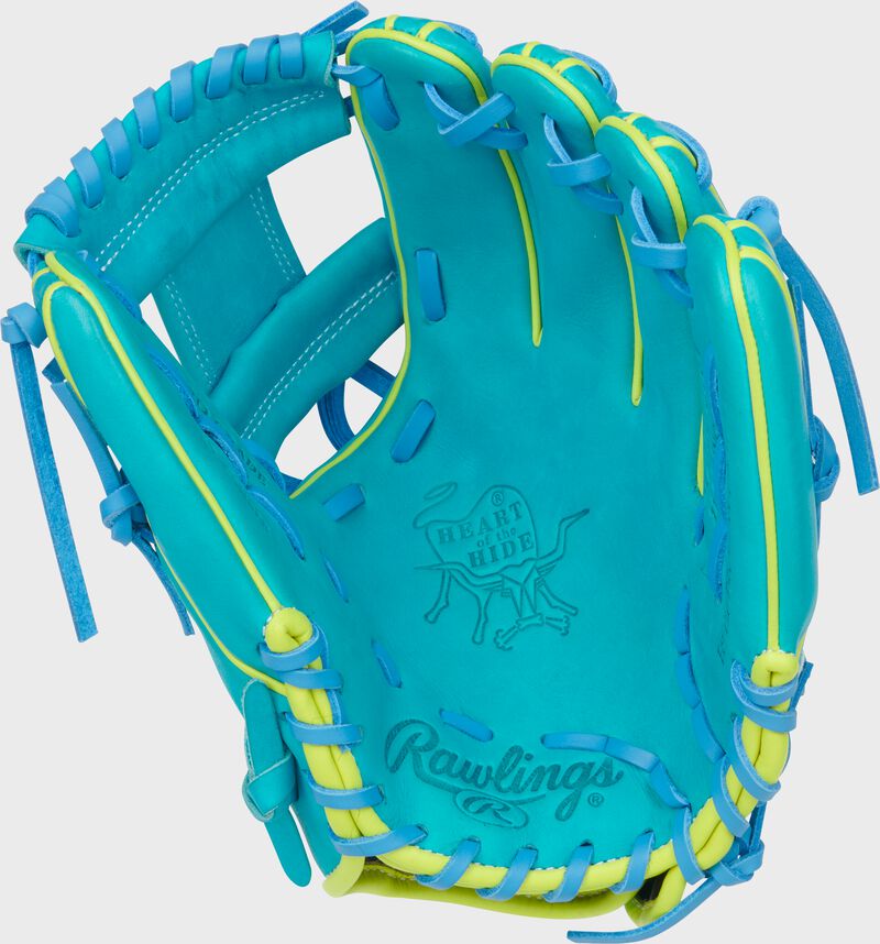 Rawlings Heart of the Hide Contour Fit 11.5" Teal Infield Glove: PROR234U-2TEY