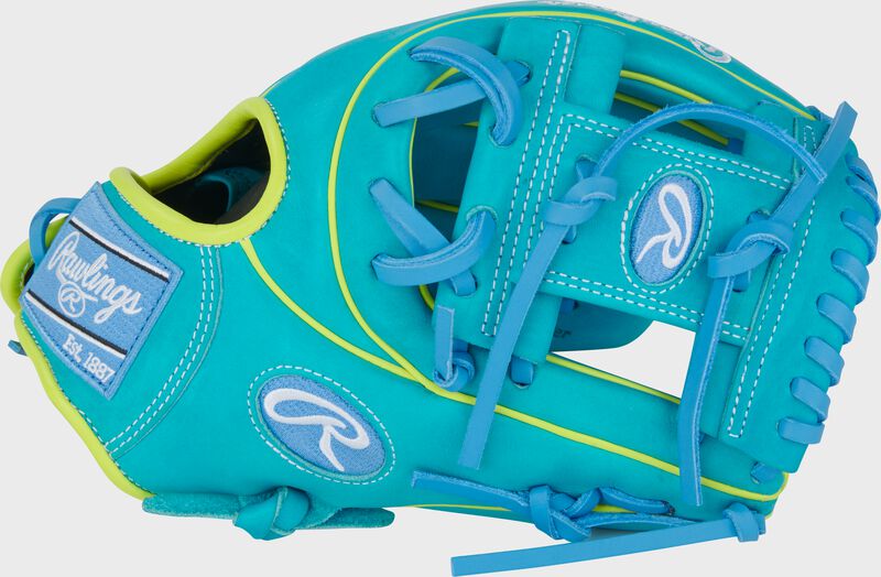 Rawlings Heart of the Hide Contour Fit 11.5" Teal Infield Glove: PROR234U-2TEY