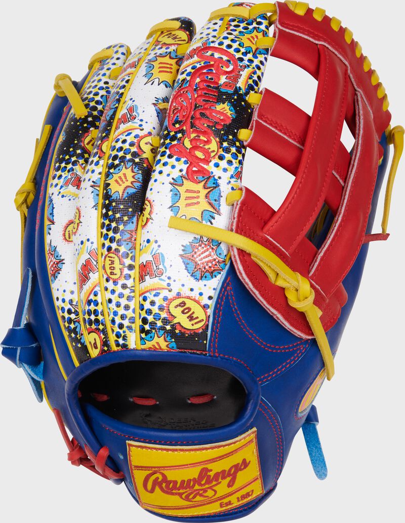 Rawlings 12.75" Heart of the Hide ColorSync 9.0 Outfield Glove: PROR30399-6RSS