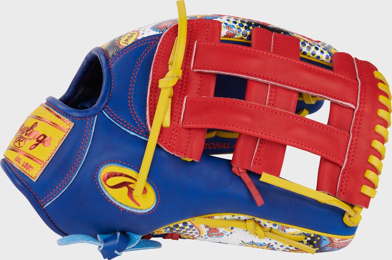 Rawlings 12.75" Heart of the Hide ColorSync 9.0 Outfield Glove: PROR30399-6RSS