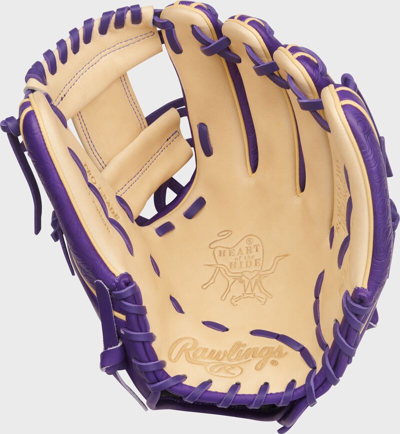 Rawlings Heart of the Hide 11.75" Purple Infield Glove: PROR315-2WC