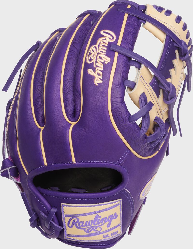 Rawlings Heart of the Hide 11.75" Purple Infield Glove: PROR315-2WC