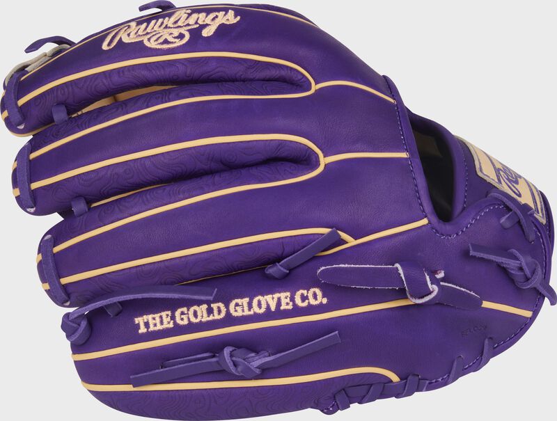 Rawlings Heart of the Hide 11.75" Purple Infield Glove: PROR315-2WC