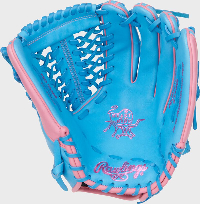 Rawlings Heart of the Hide 12.75-Inch Modified Trap-Eze Web Glove: PROR3319-4CB