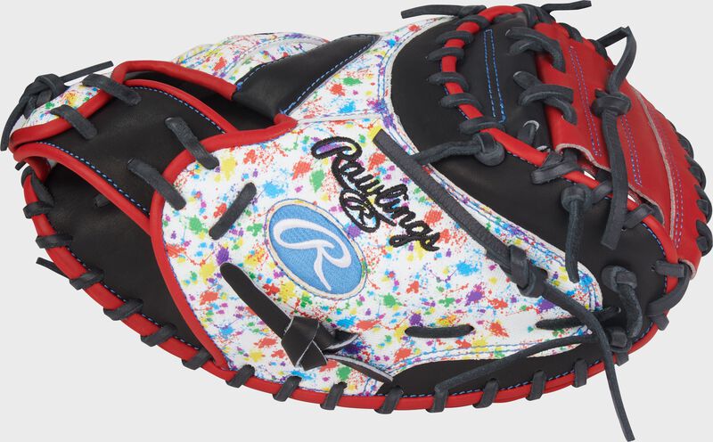 Rawlings Heart of the Hide Splatter 33.5" Catcher's Mitt: PRORCM335-23B