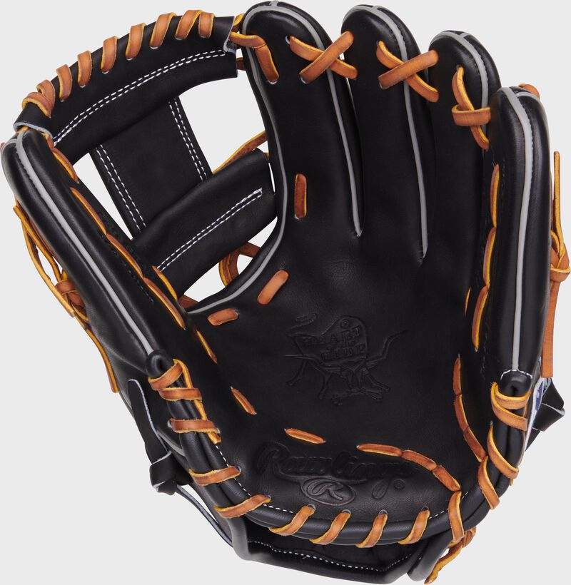 Rawlings Heart of the Hide 11.5" Traditional Black Infield Glove: PROT204-2B