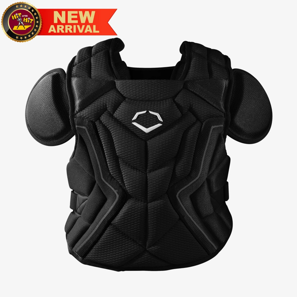 Pro-SRZ™ 2.0 Baseball Catcher’s Adult Black Chest Protector: WB5762501AD
