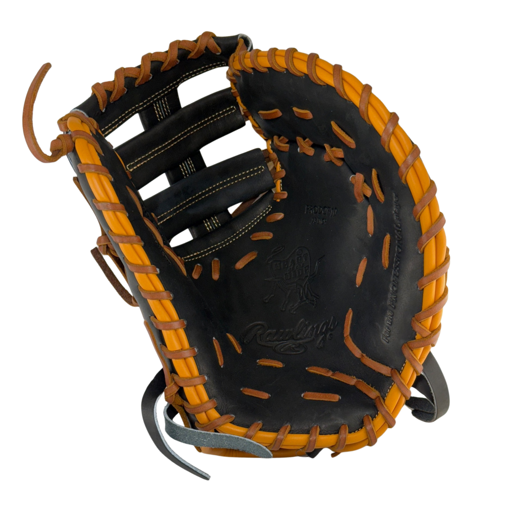 Rawlings Custom Black and Tan HOH 13" First Base Mitt: PRODCTC-10