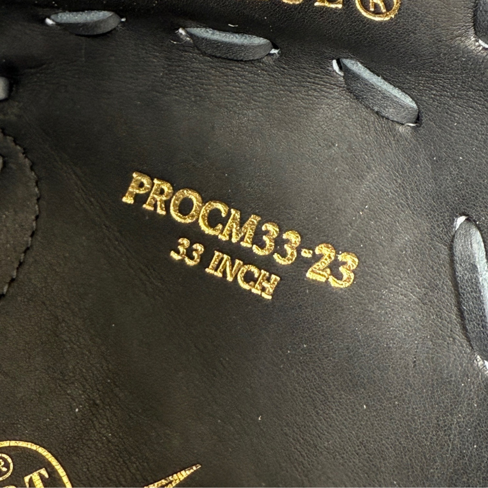 Rawlings Custom 33" Heart of the Hide Camel and Black Catchers Mitt: PROCM33DM-23