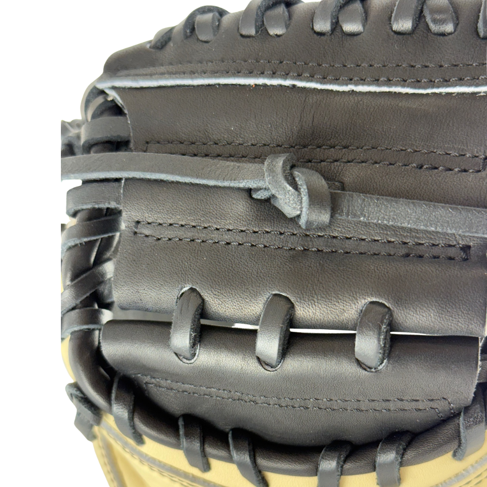 Rawlings Custom 33" Heart of the Hide Camel and Black Catchers Mitt: PROCM33DM-23