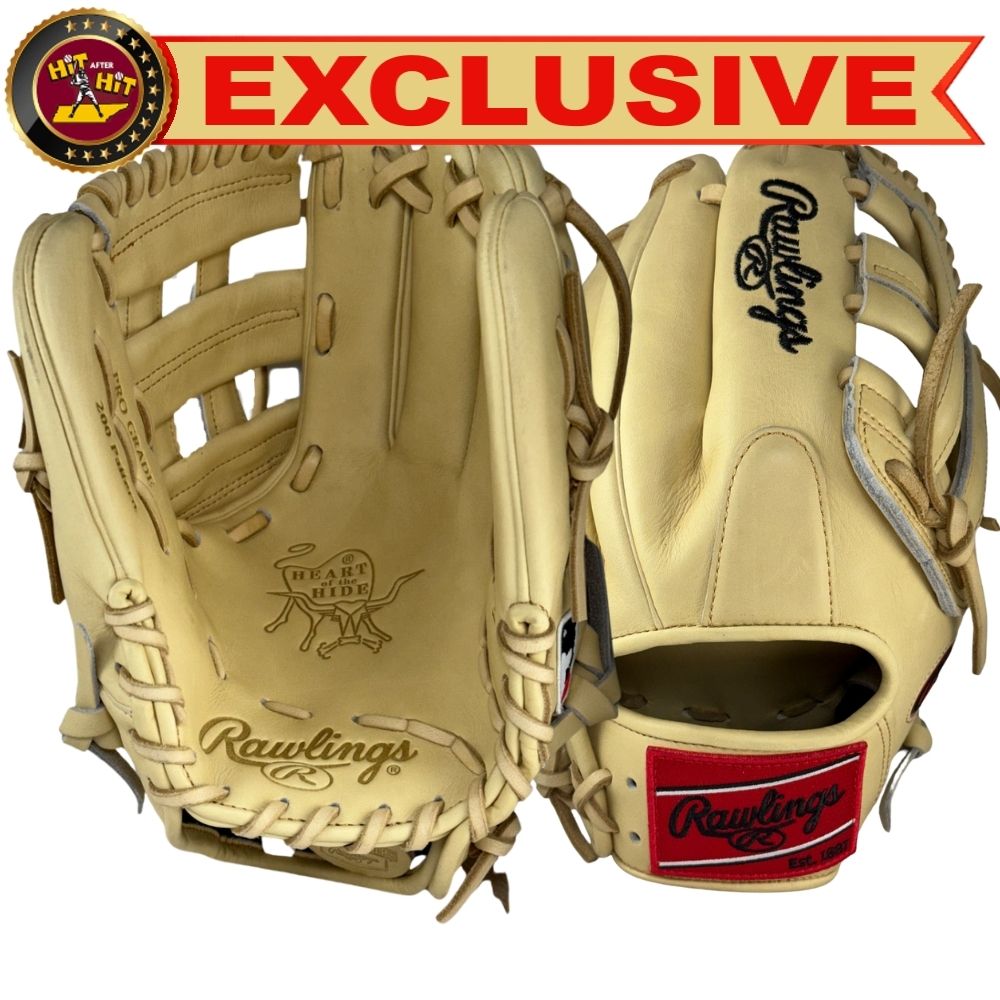 Rawlings Heart of the Hide Custom Camel 12" Infield Glove: PRO206-6