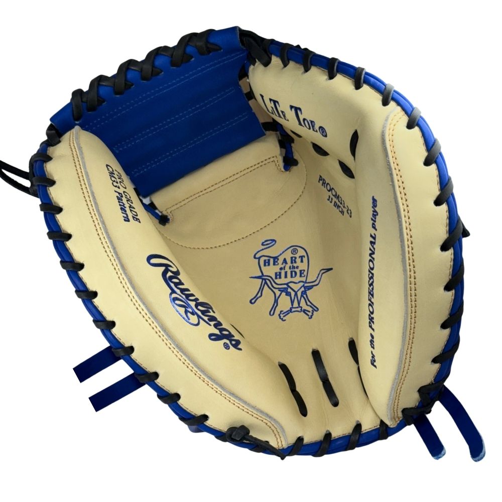 Rawlings Custom 33" Heart of the Hide Royal and Camel Catchers Mitt: PROCM33-23