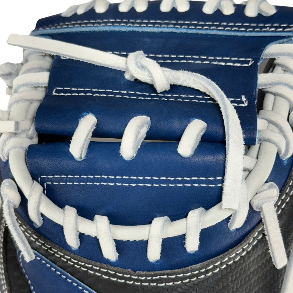 Rawlings Custom 33" Heart of the Hide Black and Royal Catchers Mitt: PROCM33DM-23