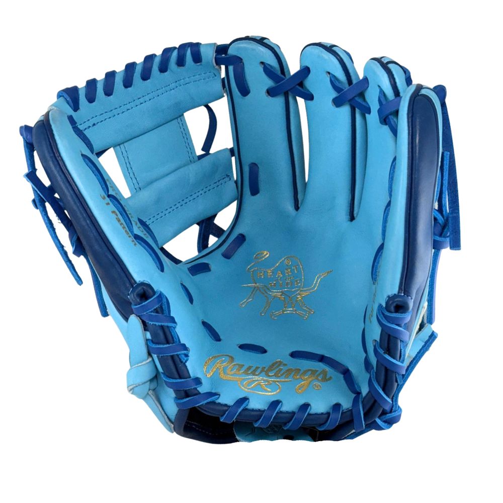 Rawlings Custom Contour Columbia Blue and Royal PRO312U-2 11.25" Infielders Glove