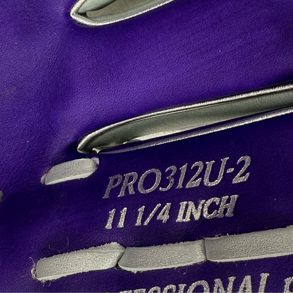 Rawlings Custom Contour Purple and Gray PRO312U-2 11.25" Infielders Glove