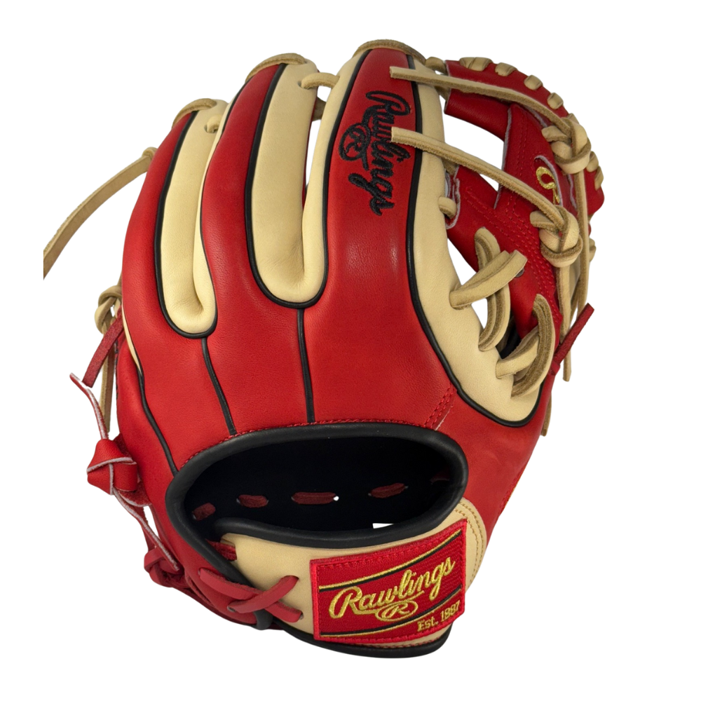 Rawlings Custom Contour Camel/Red/Black PRO312U-2 11.25" Infielders Glove