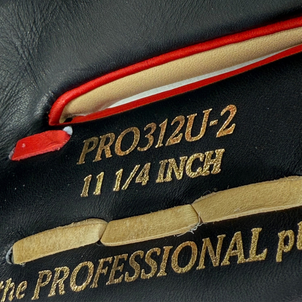 Rawlings Custom Contour Camel/Red/Black PRO312U-2 11.25" Infielders Glove