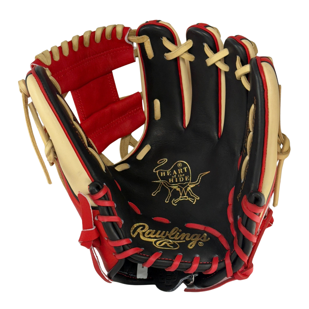 Rawlings Custom Contour Camel/Red/Black PRO312U-2 11.25" Infielders Glove