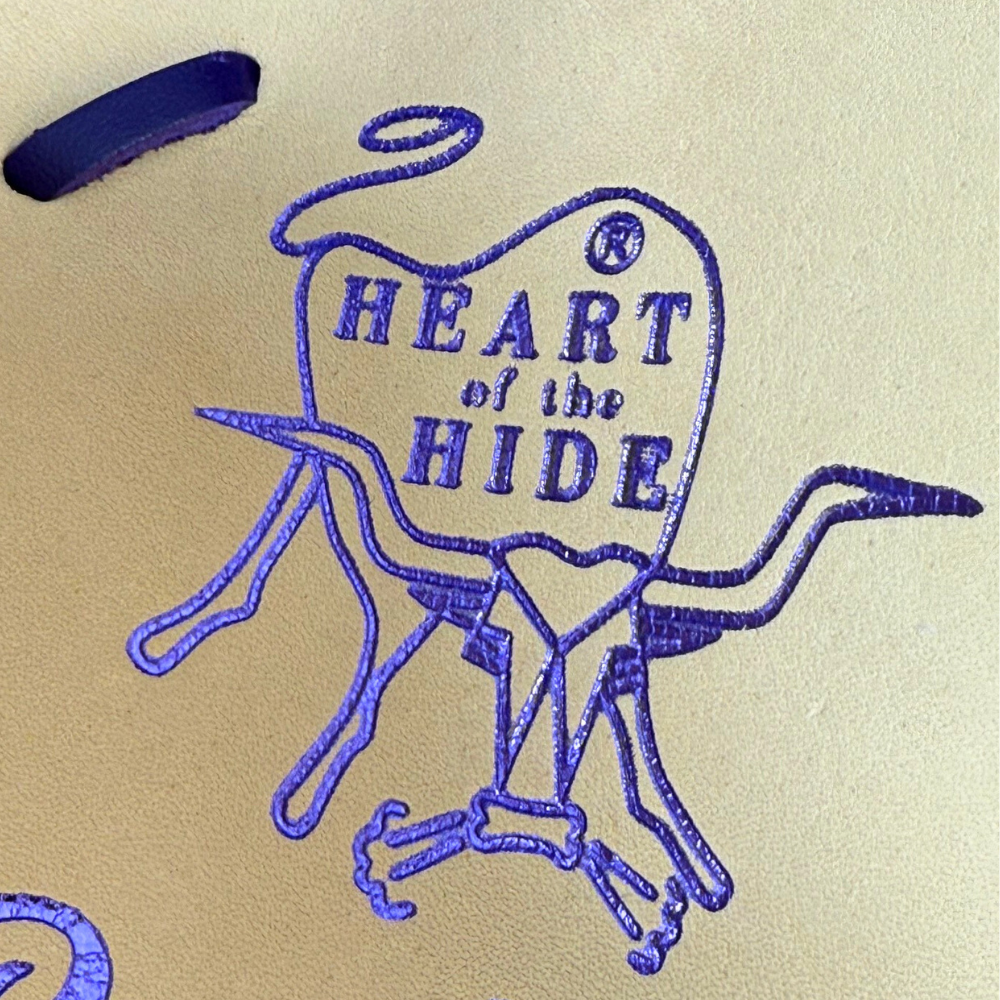 Rawlings Custom Camel/Purple/Gold HOH 13" First Base Mitt: PRODCTC-10