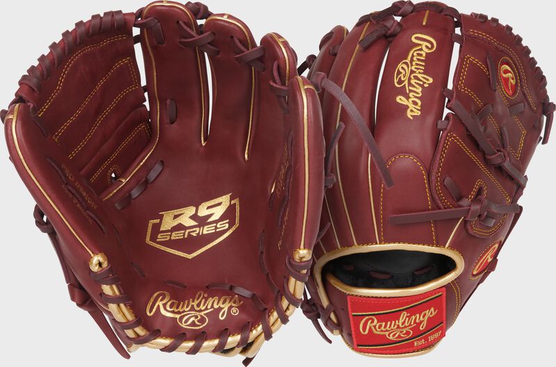 Rawlings R9 12" Infield/Pitcher's Baseball Glove: R9206-9SH